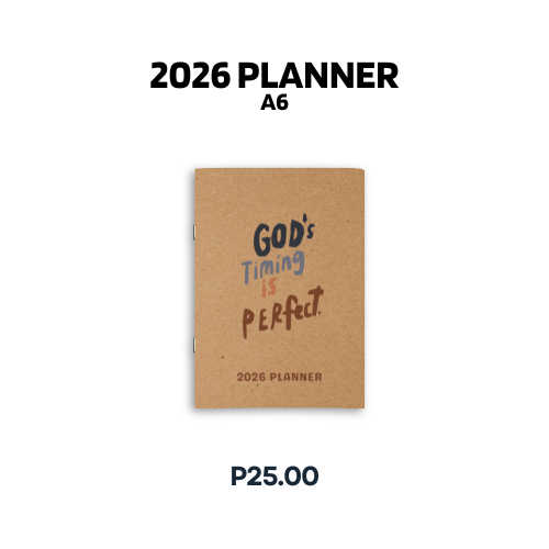 A6 2026 POCKET PLANNER KRAFT